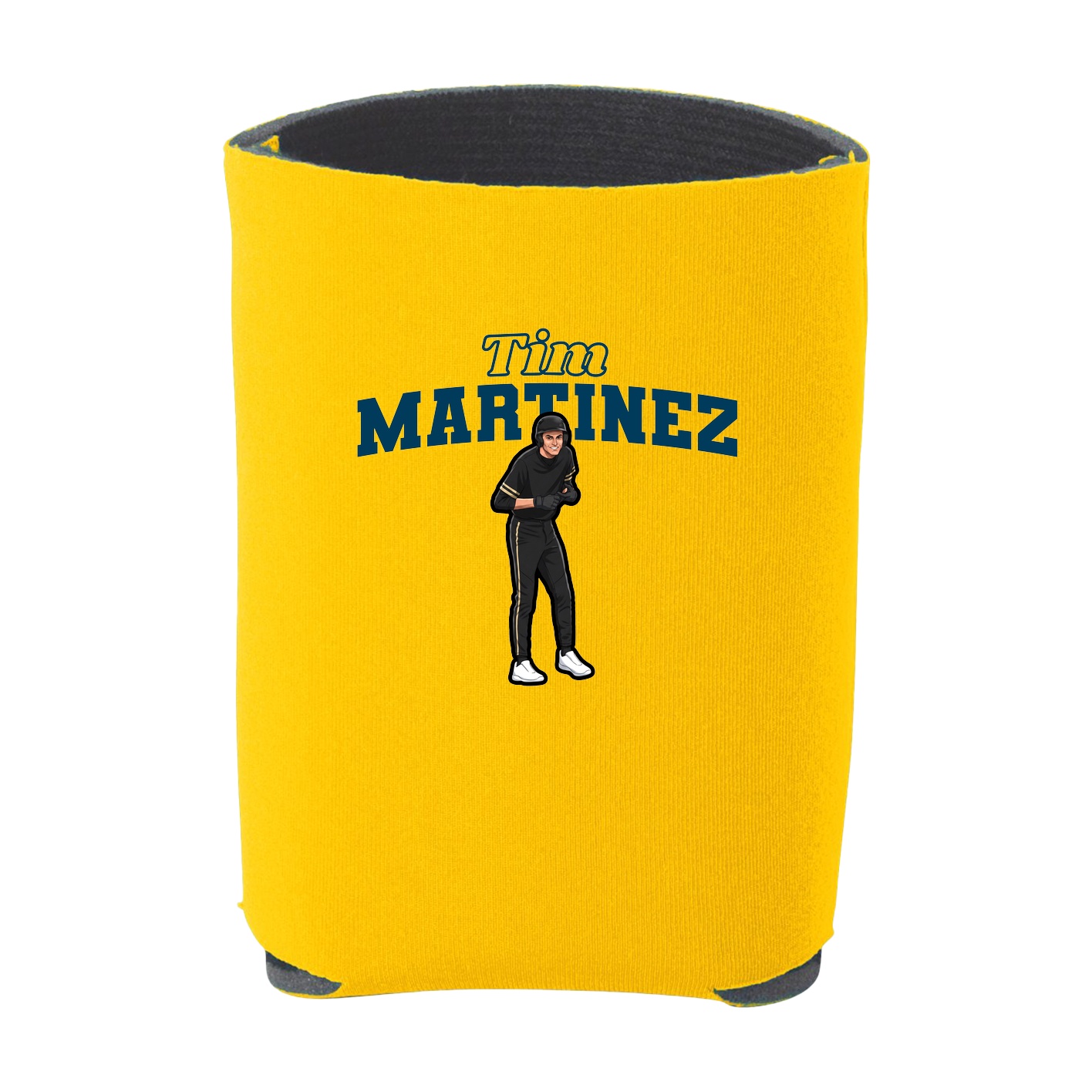 Can Holder — Name Arch in Yellow