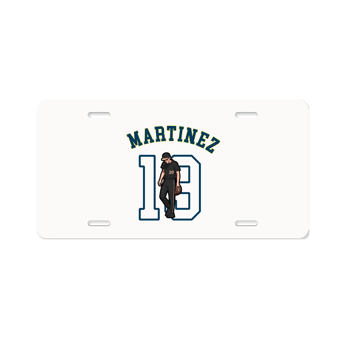 License Plate — Shirsey Arch in Classic