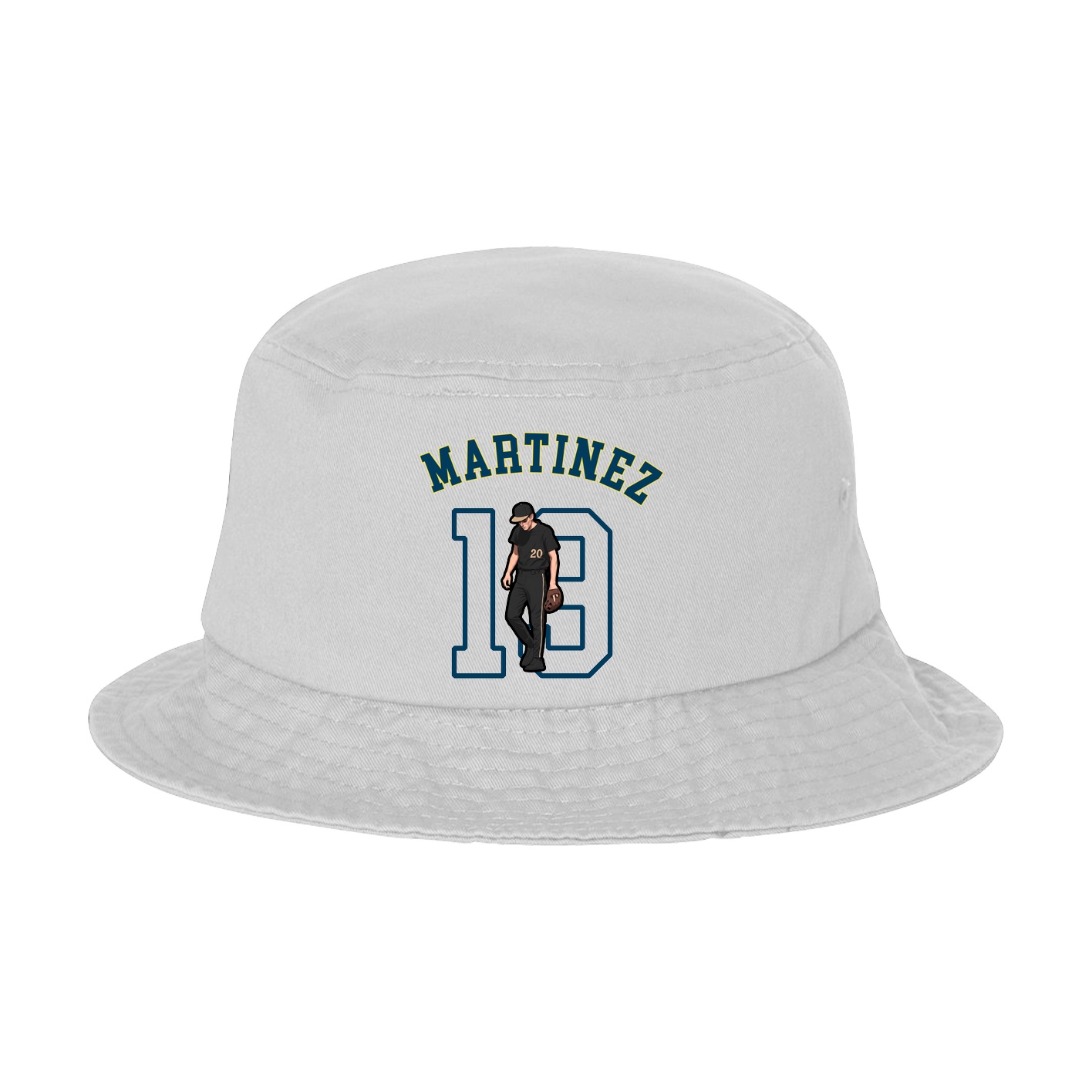 Bucket Cap — Shirsey Arch in White