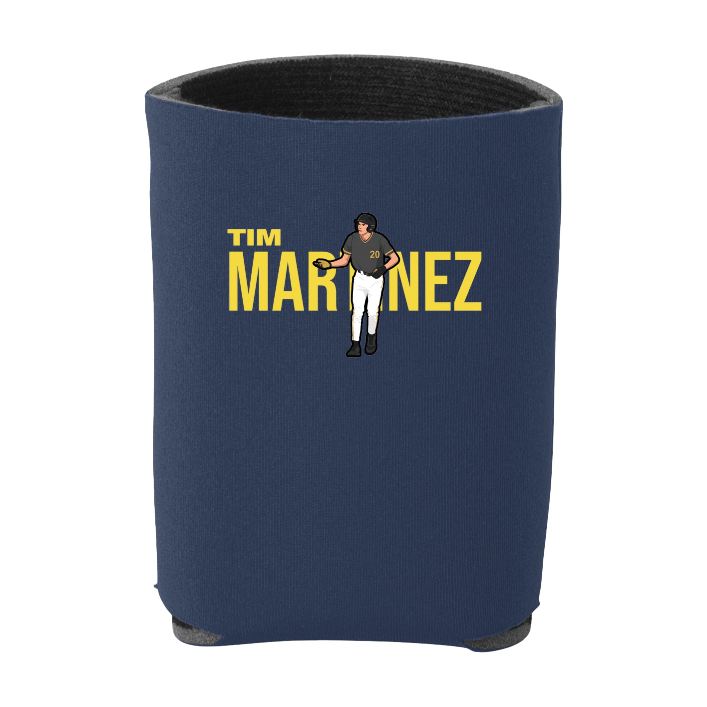Can Holder — Player Name in Navy