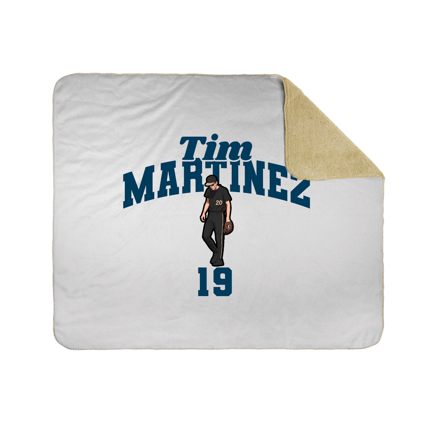Throw Blanket — Signature Arch in White