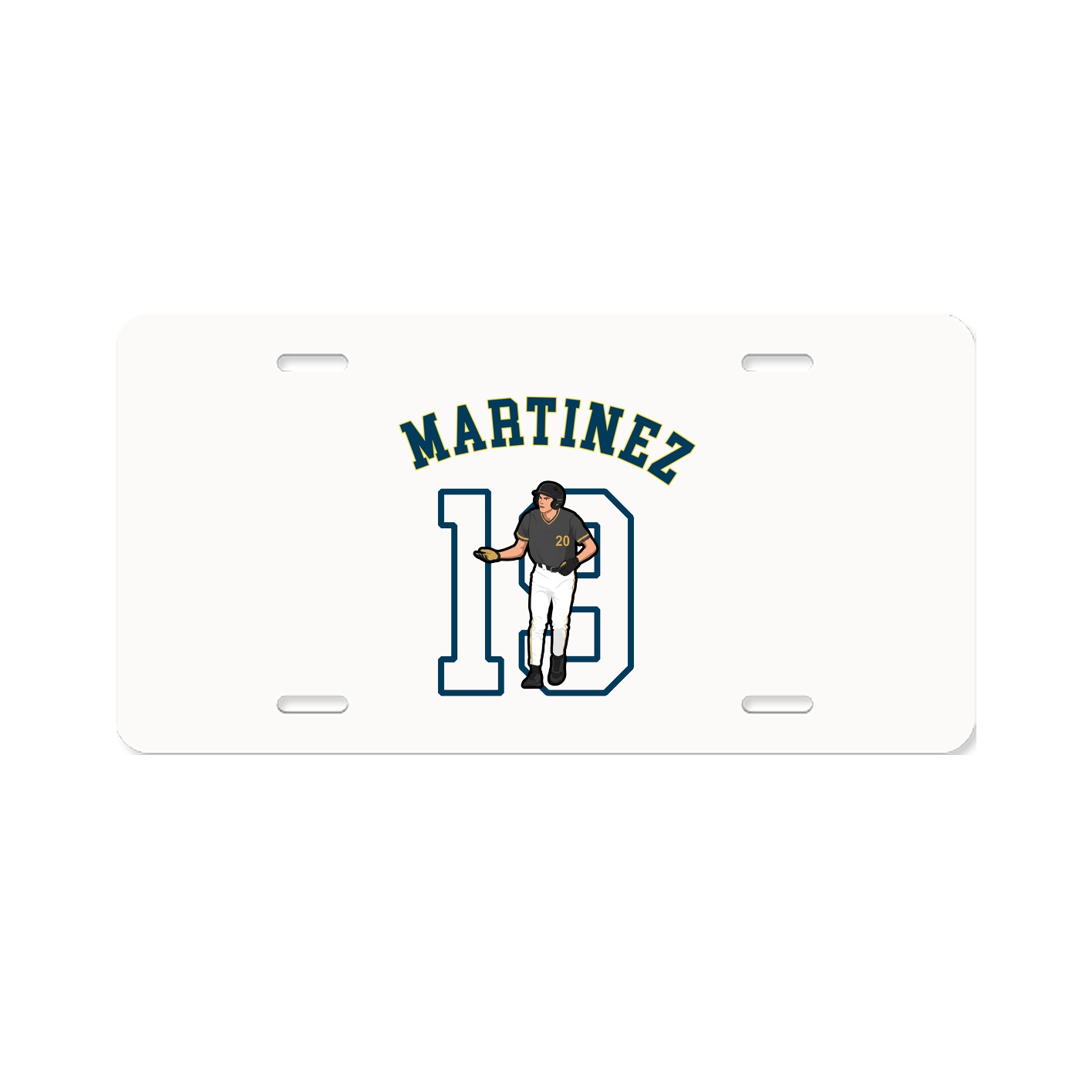 License Plate — Shirsey Arch in Classic