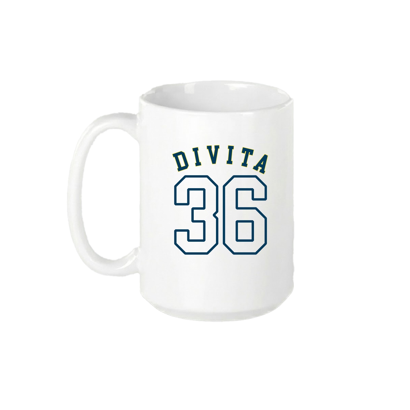 15oz Coffee Mug — Shirsey Arch in White