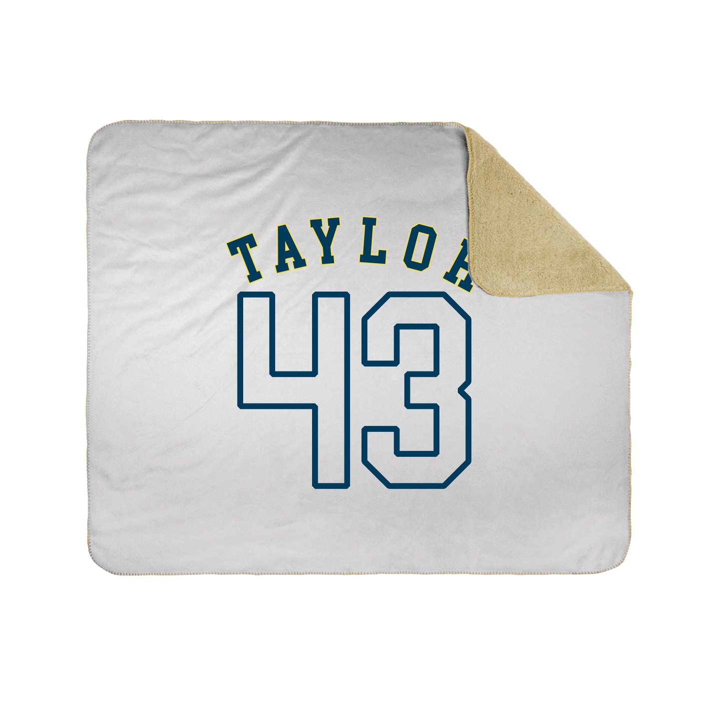 Throw Blanket — Shirsey Arch in White