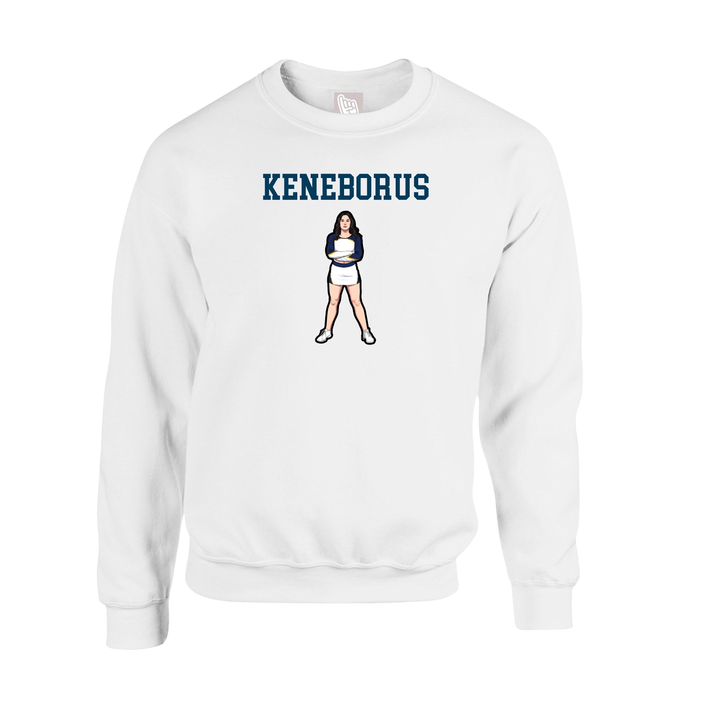 Fleece Crew — Shirsey in White