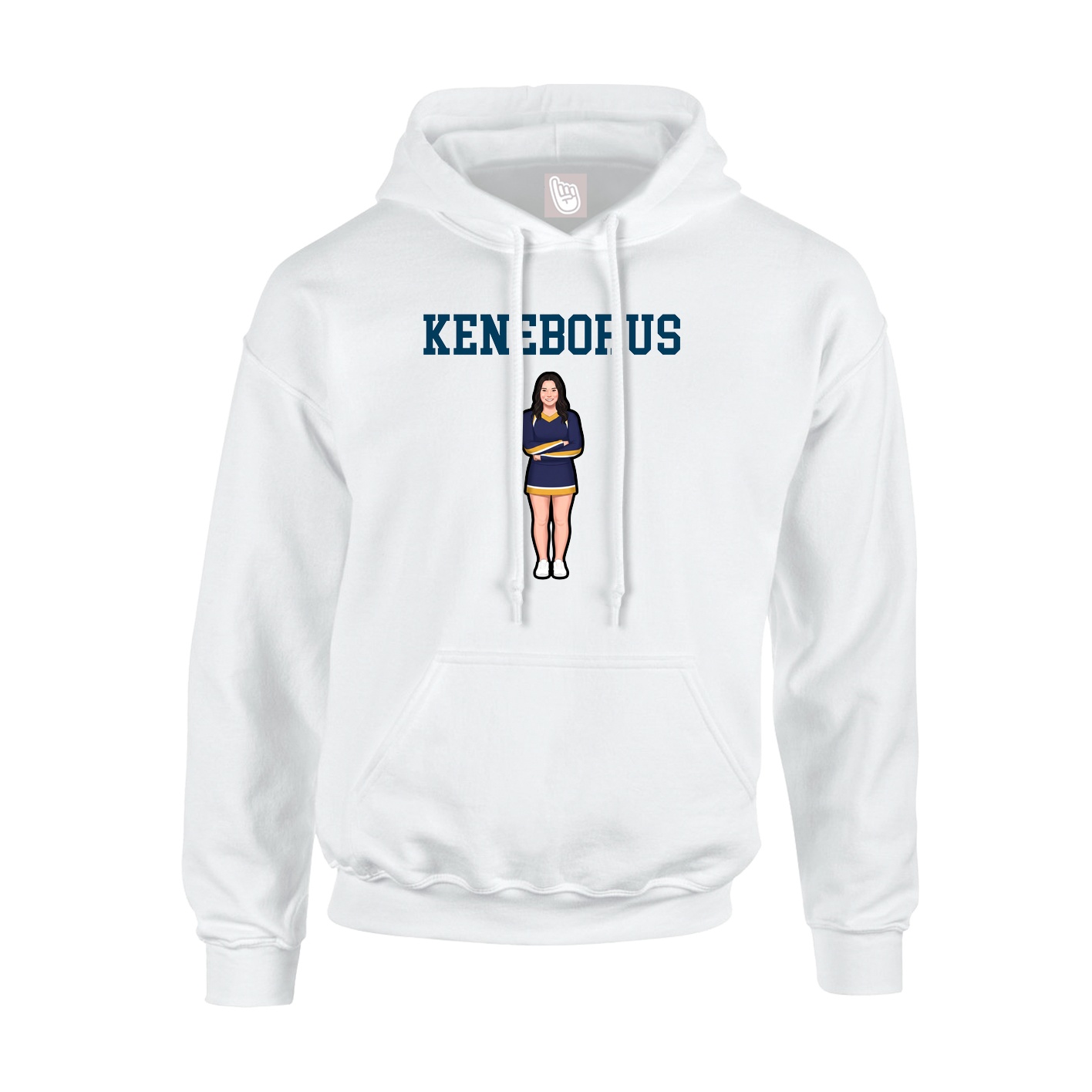 Youth Hoodie — Shirsey in White