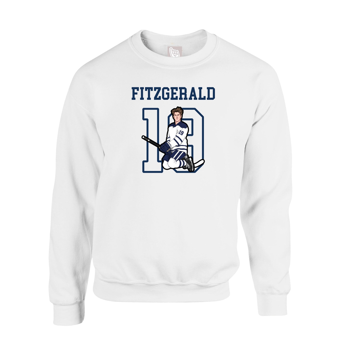 Fleece Crew — Shirsey in White