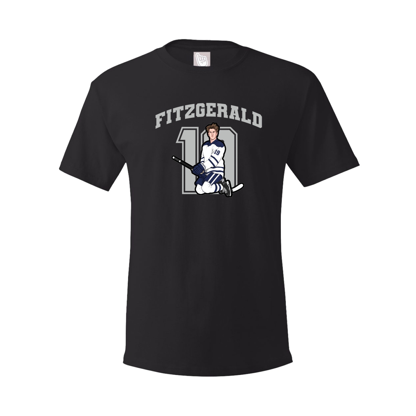Youth Tee — Number in Black