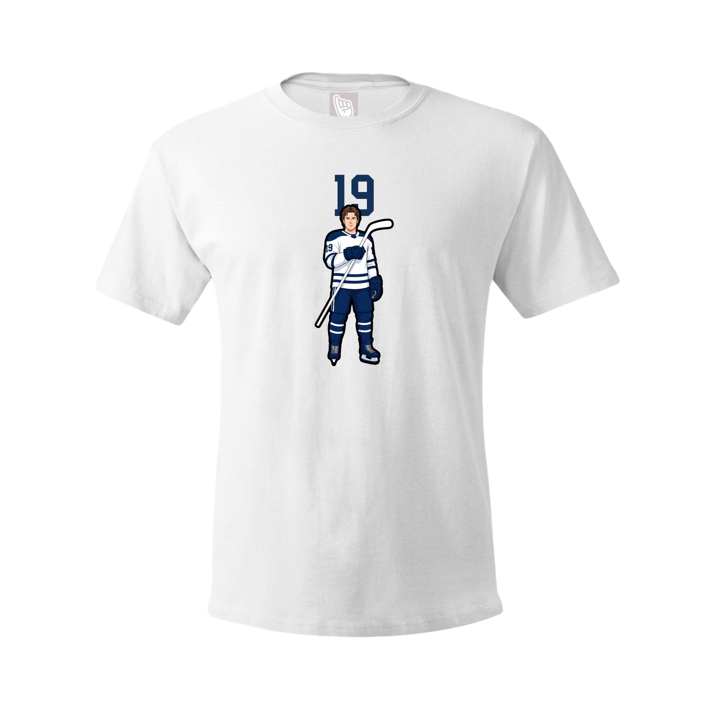 Tee — Number Top in White