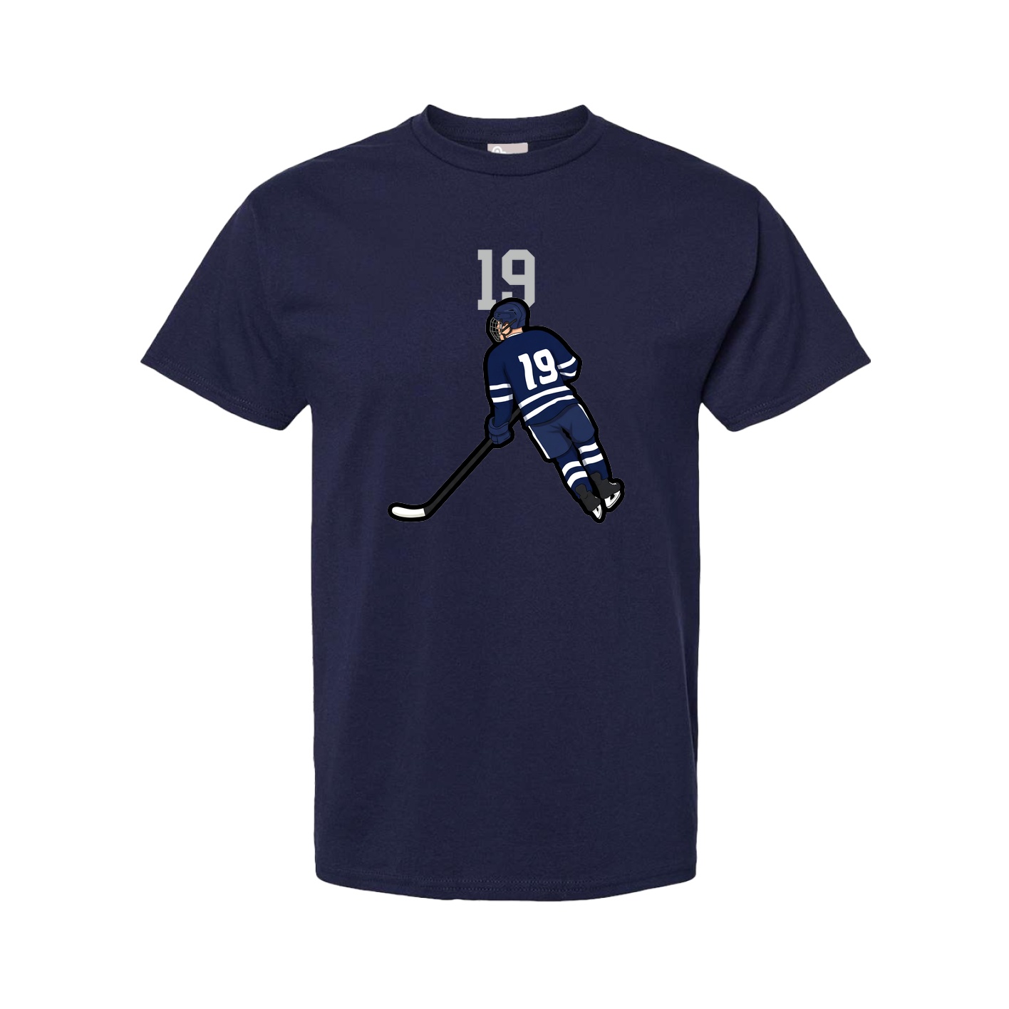 Tee — Number Top in Navy