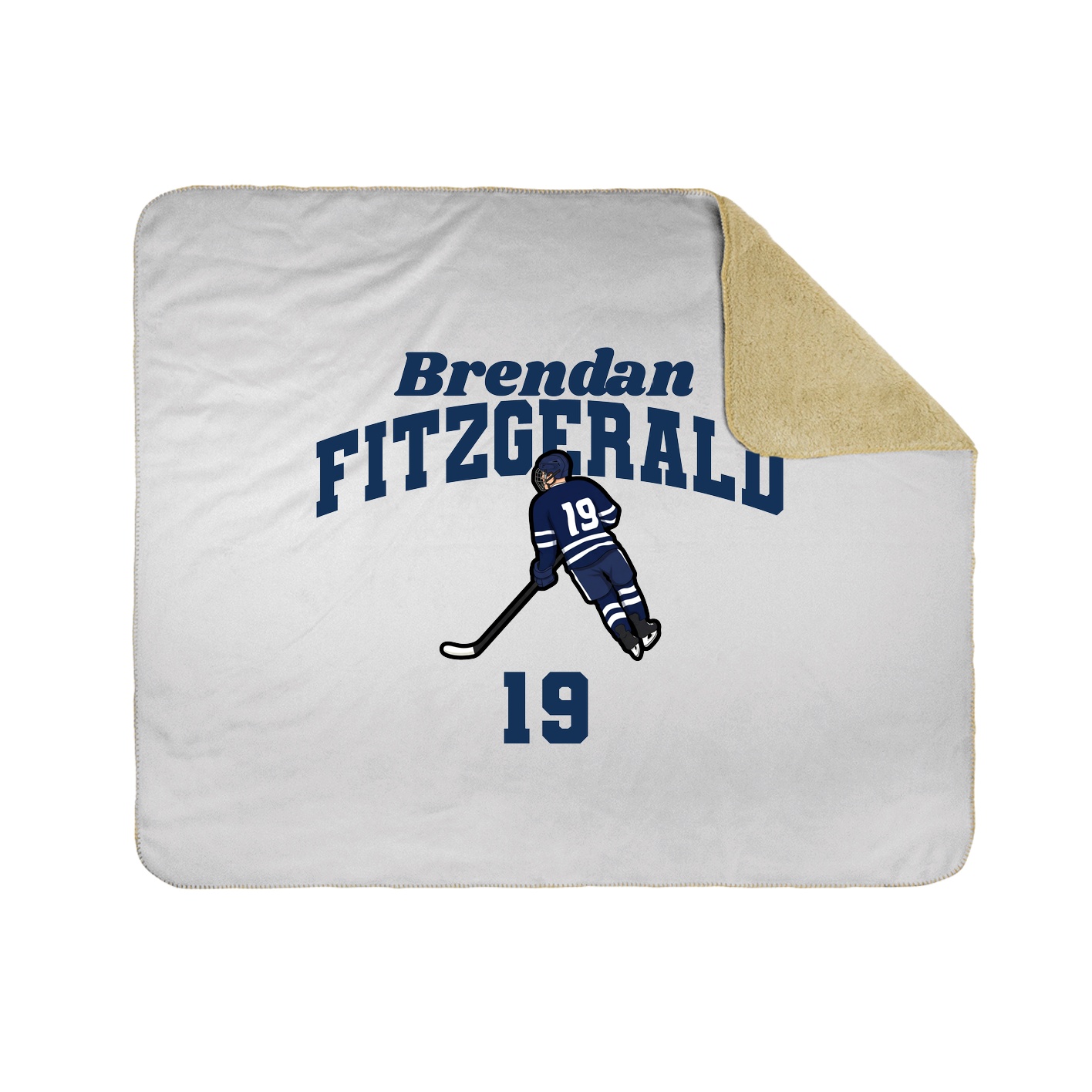Throw Blanket — Signature Arch in White