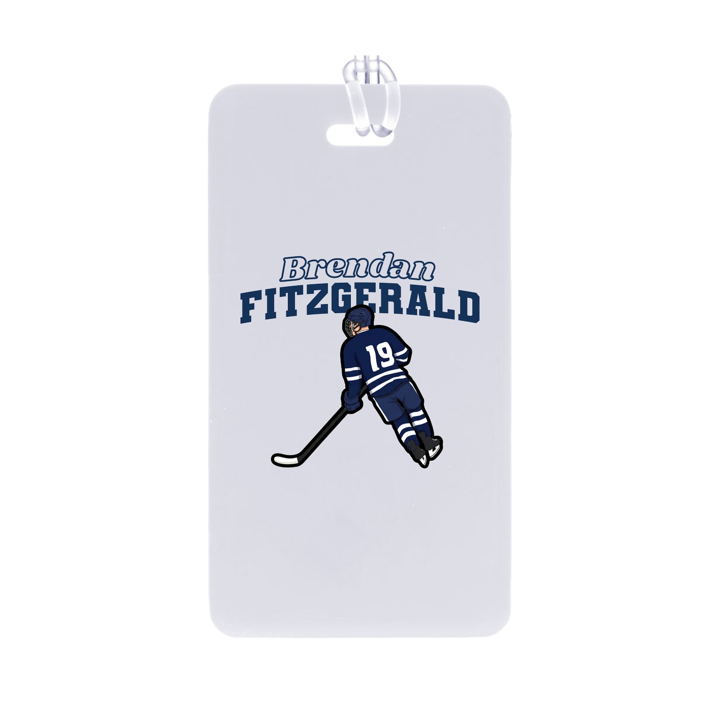 Bag Tag — Name Arch in Classic