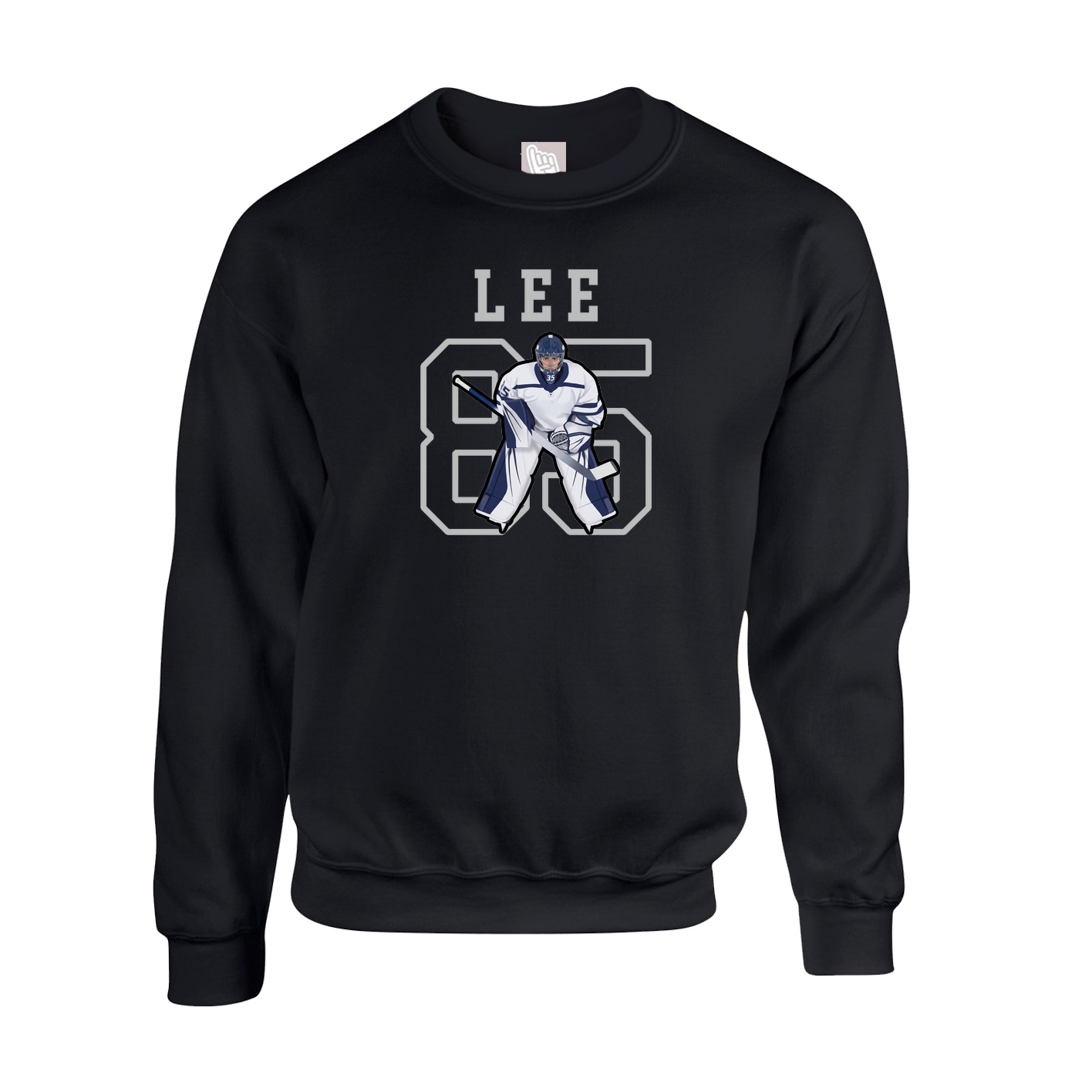 Fleece Crew — Shirsey in Black