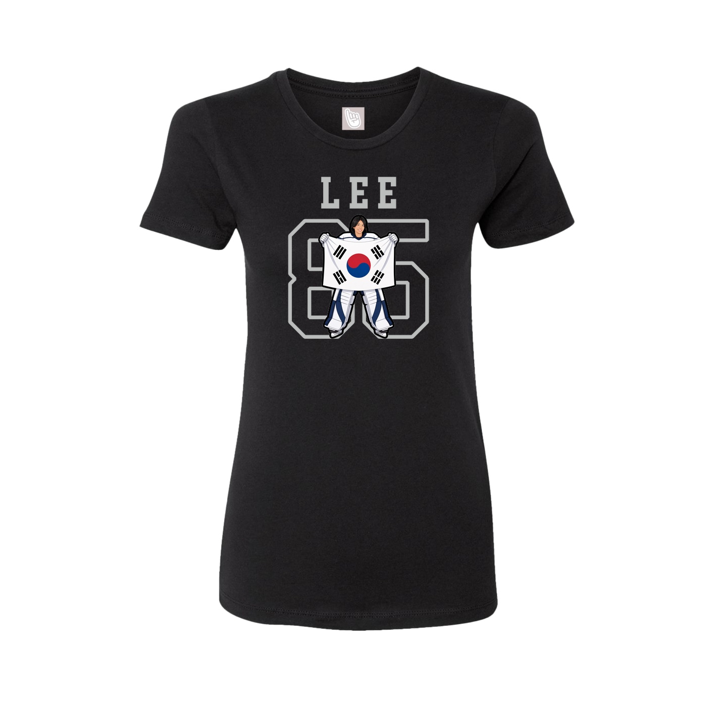 Fitted Women's Tee — Shirsey in Black
