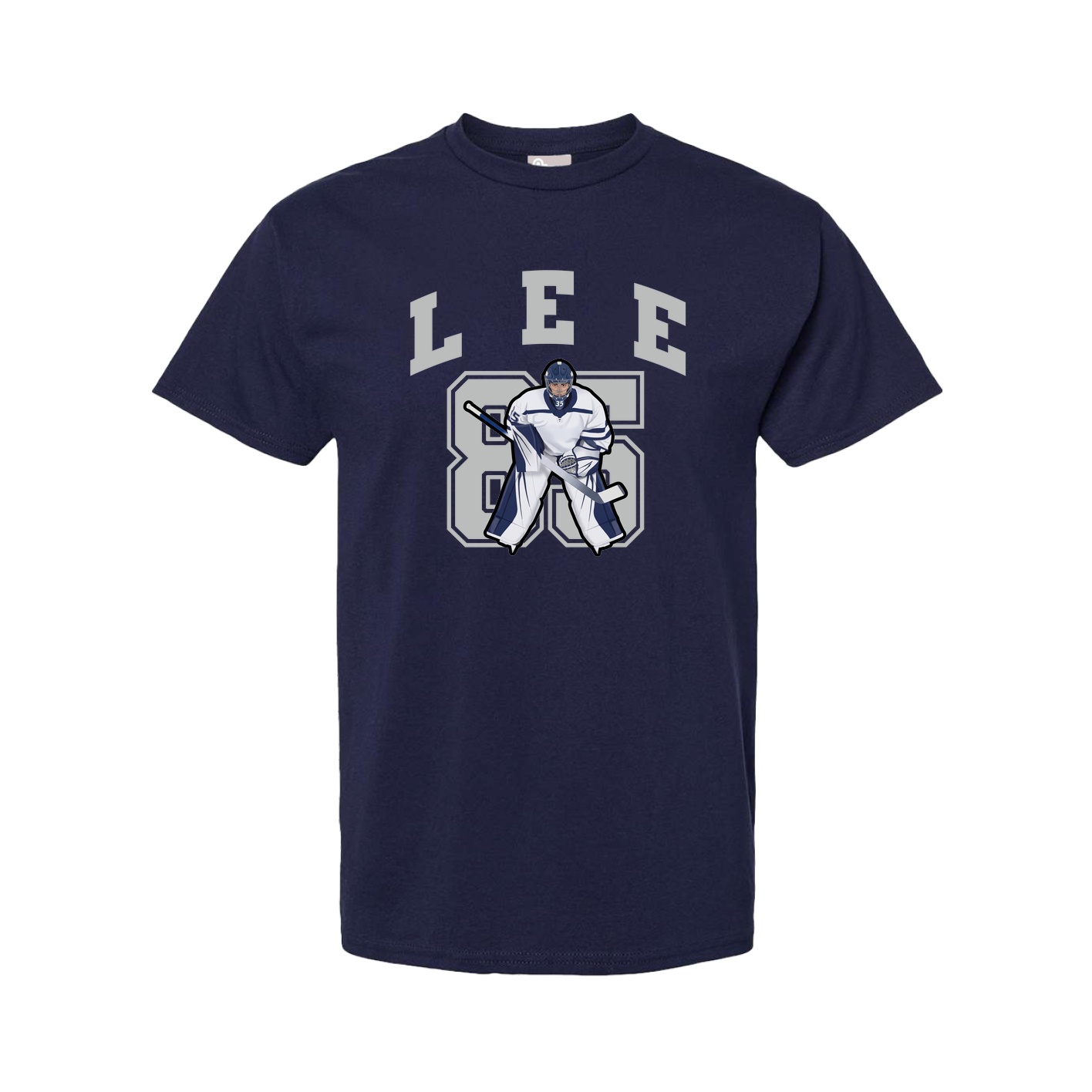 Tee — Number in Navy