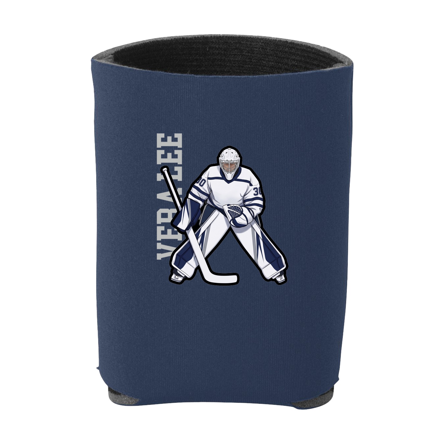 Can Holder — Name Vertical in Navy