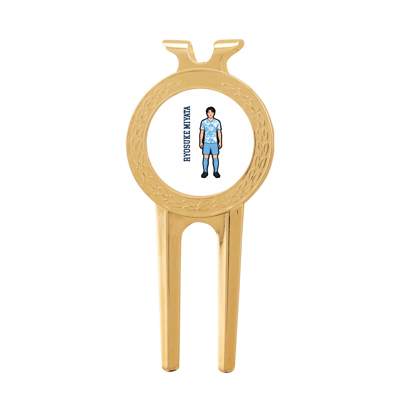 Divot Tool with Ball Marker — Name Vertical in Classic