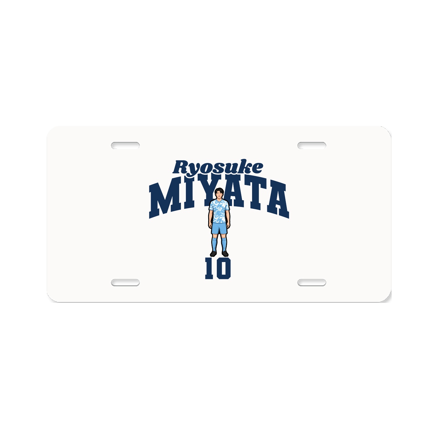 License Plate — Signature Arch in Classic