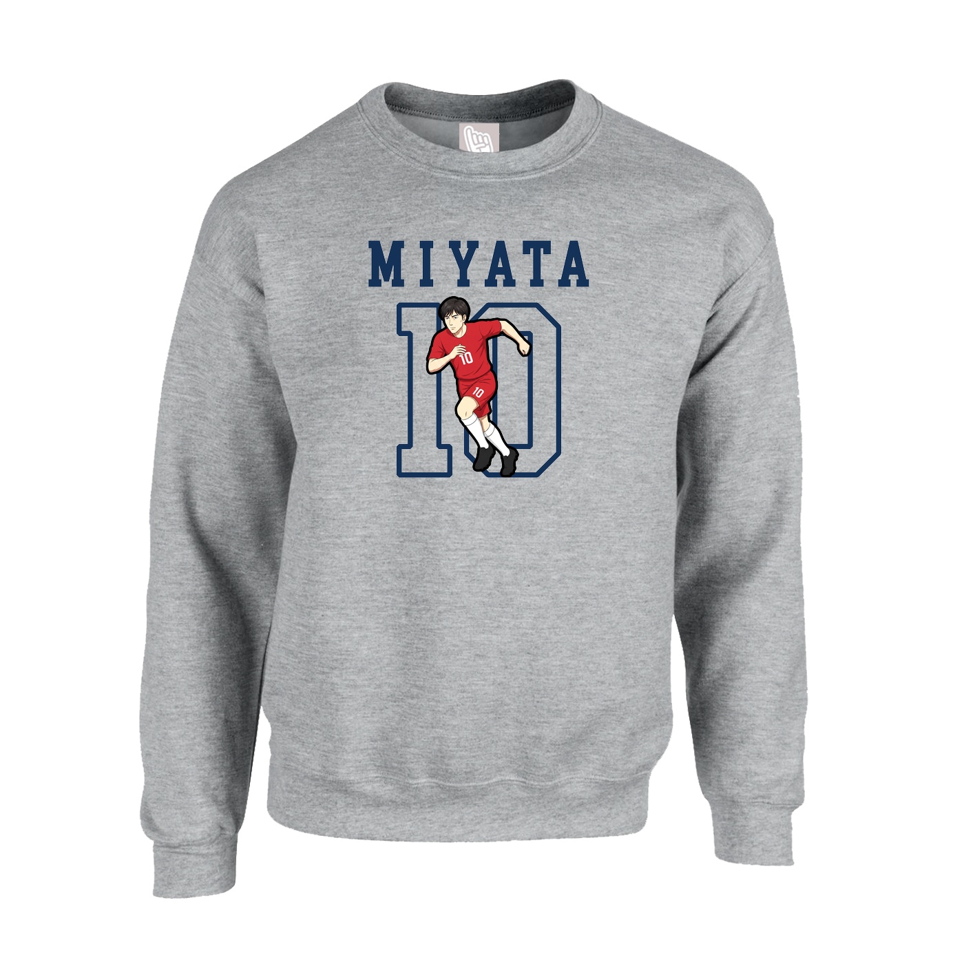 Fleece Crew — Shirsey in Grey