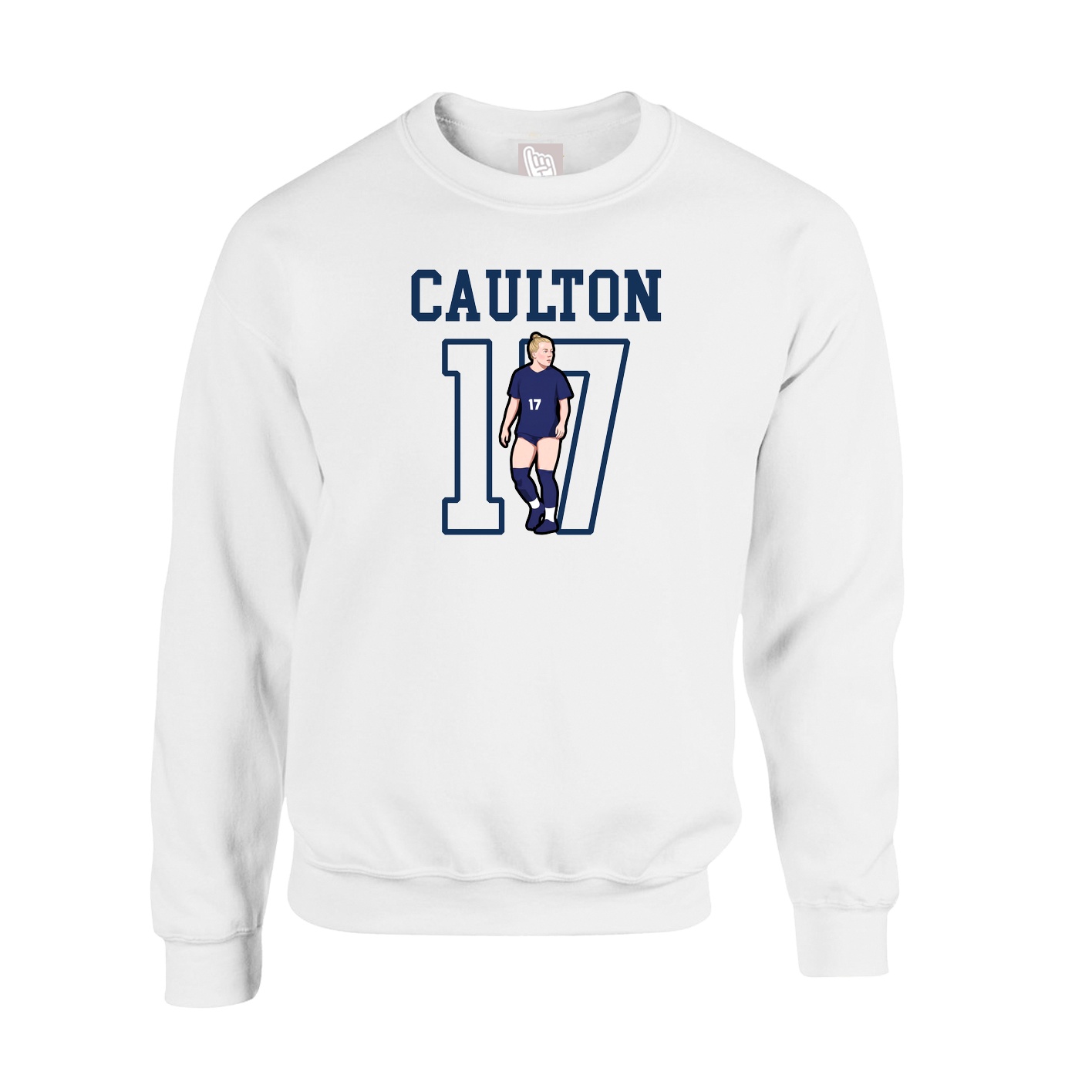 Fleece Crew — Shirsey in White