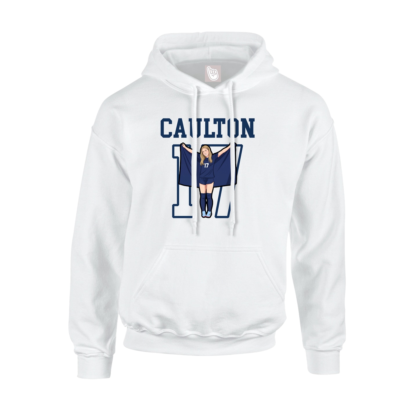 Youth Hoodie — Shirsey in White