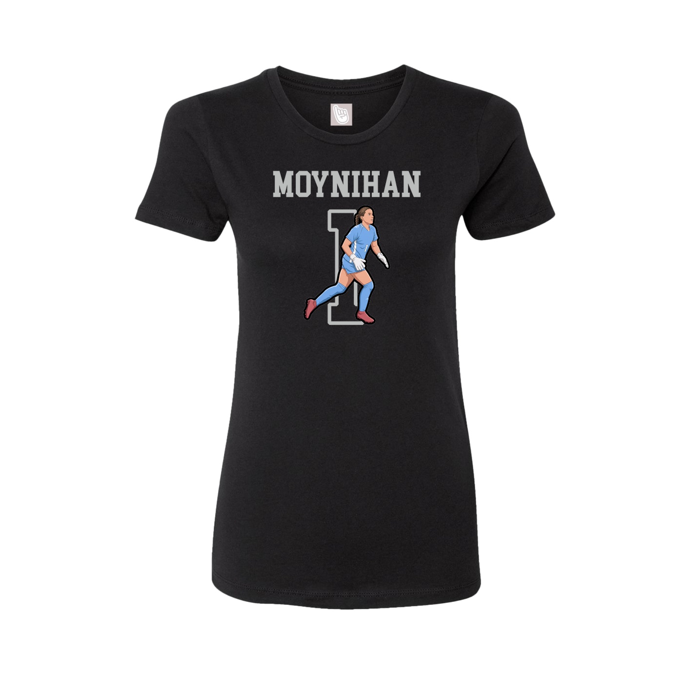 Fitted Women's Tee — Shirsey in Black