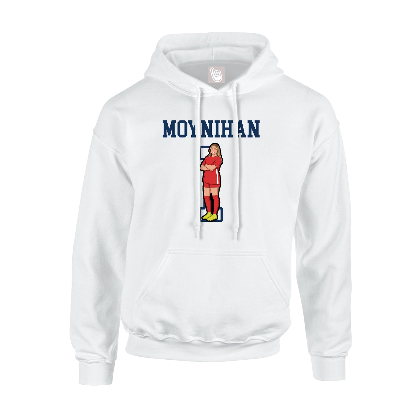 Youth Hoodie — Shirsey in White