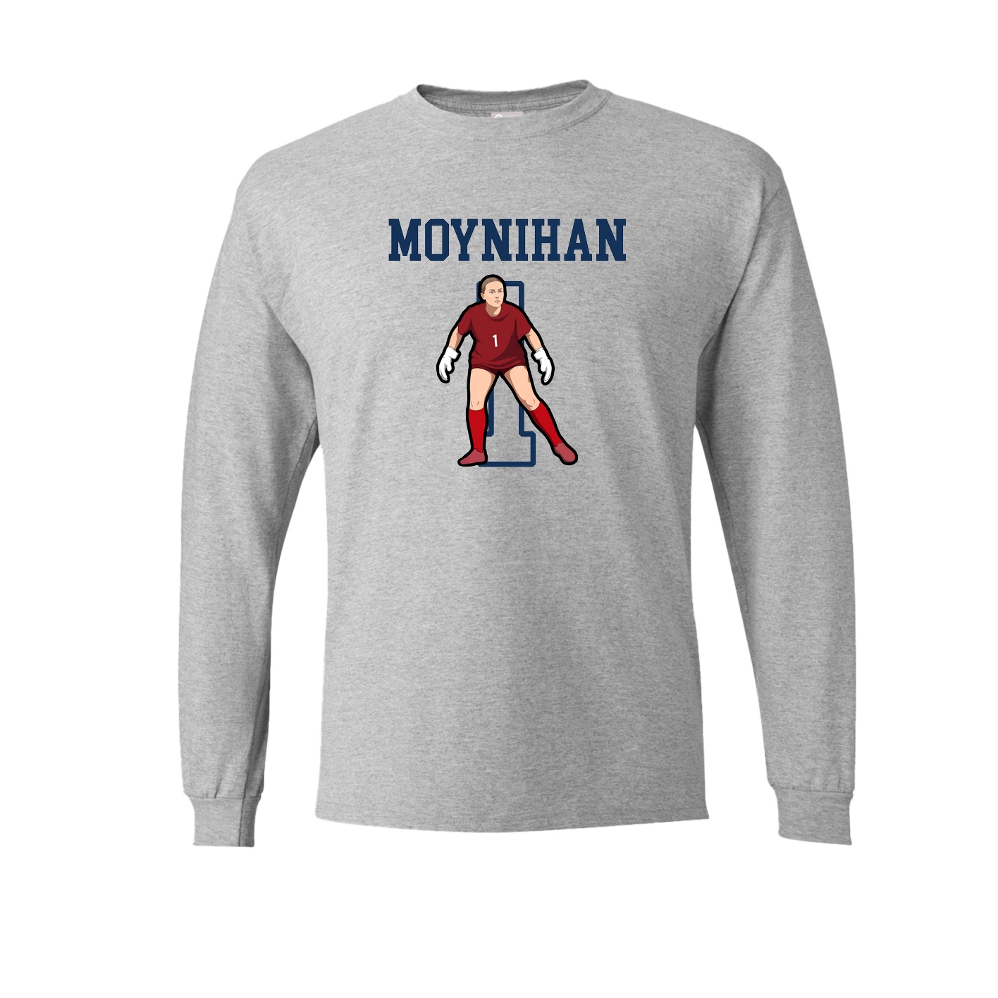 Long Sleeve Tee — Shirsey in Grey