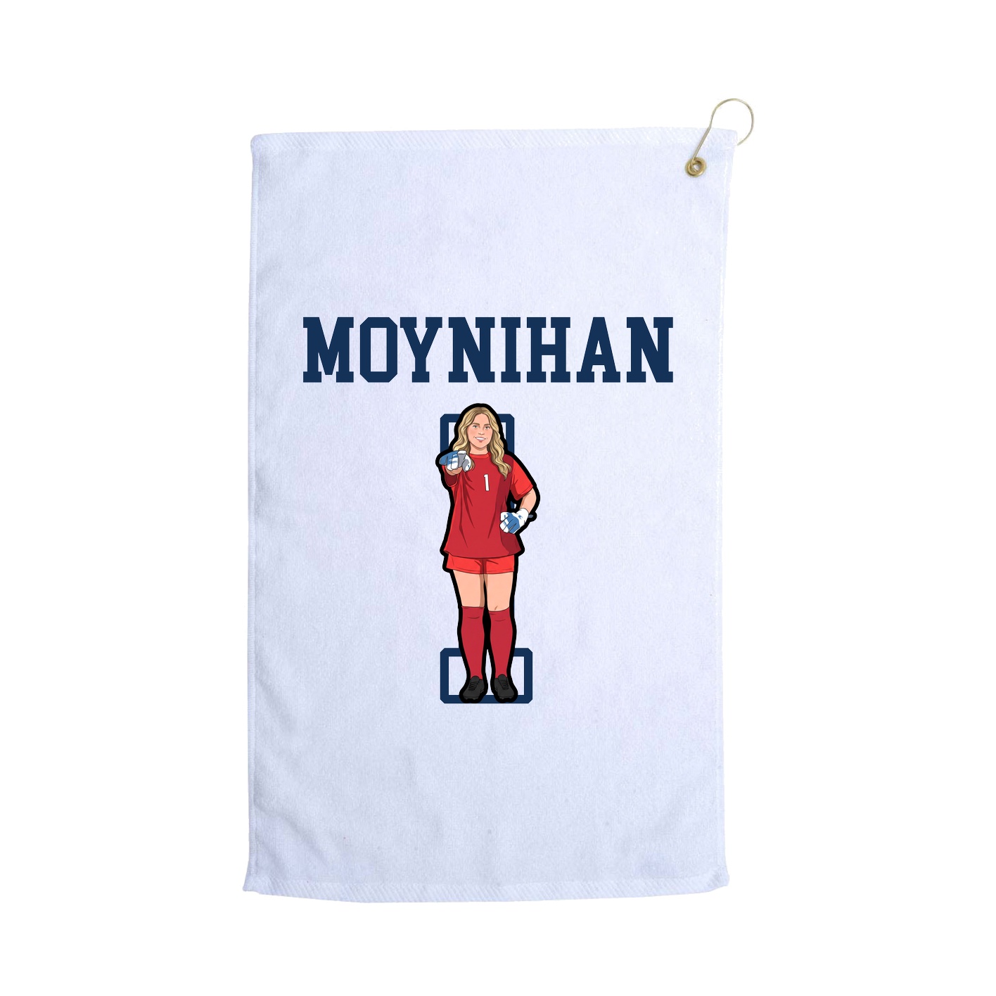 Golf Towel — Shirsey in White