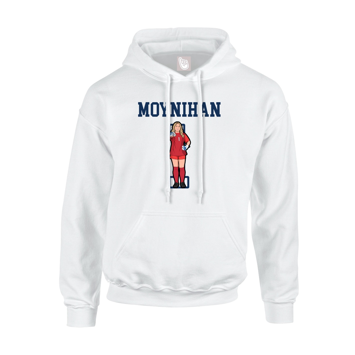 Hoodie — Shirsey in White