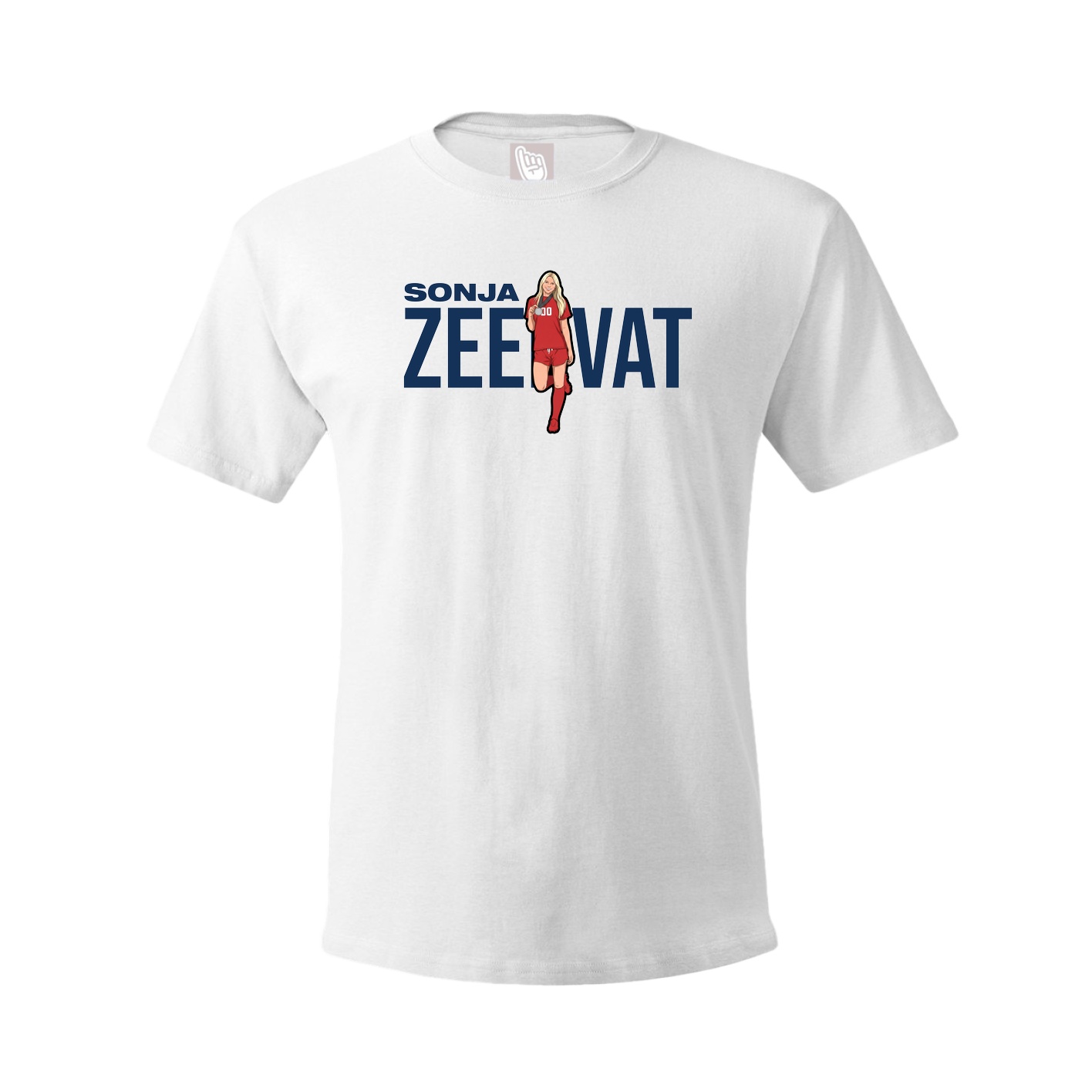 Tee — Player Name in White