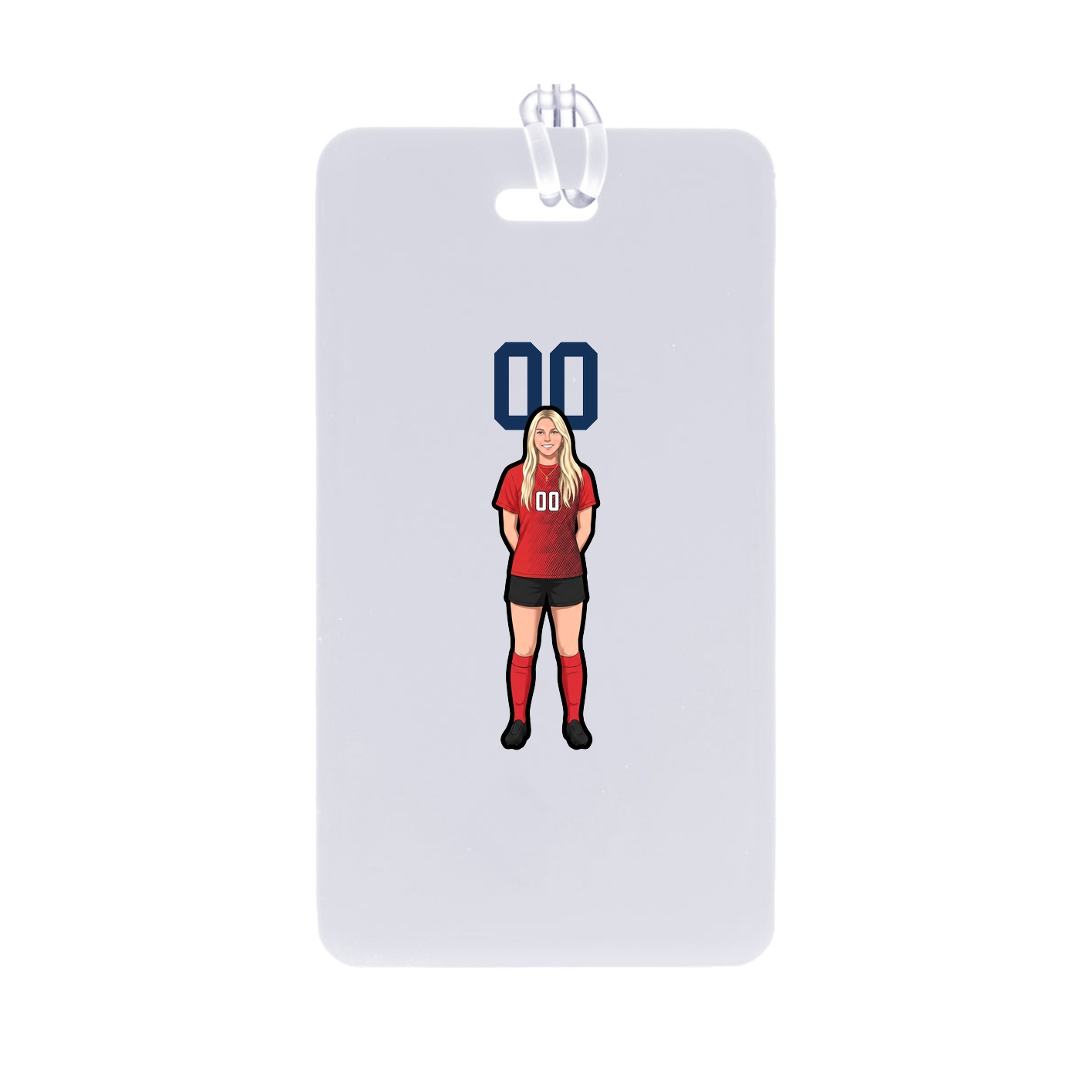 Bag Tag — Number Top in Classic