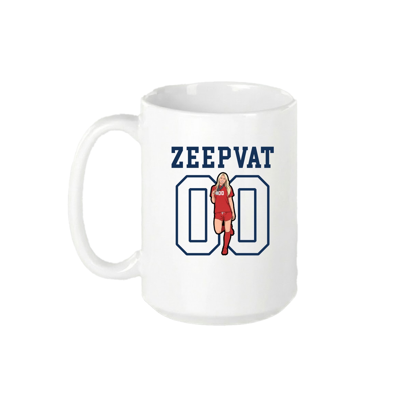 15oz Coffee Mug — Shirsey in White