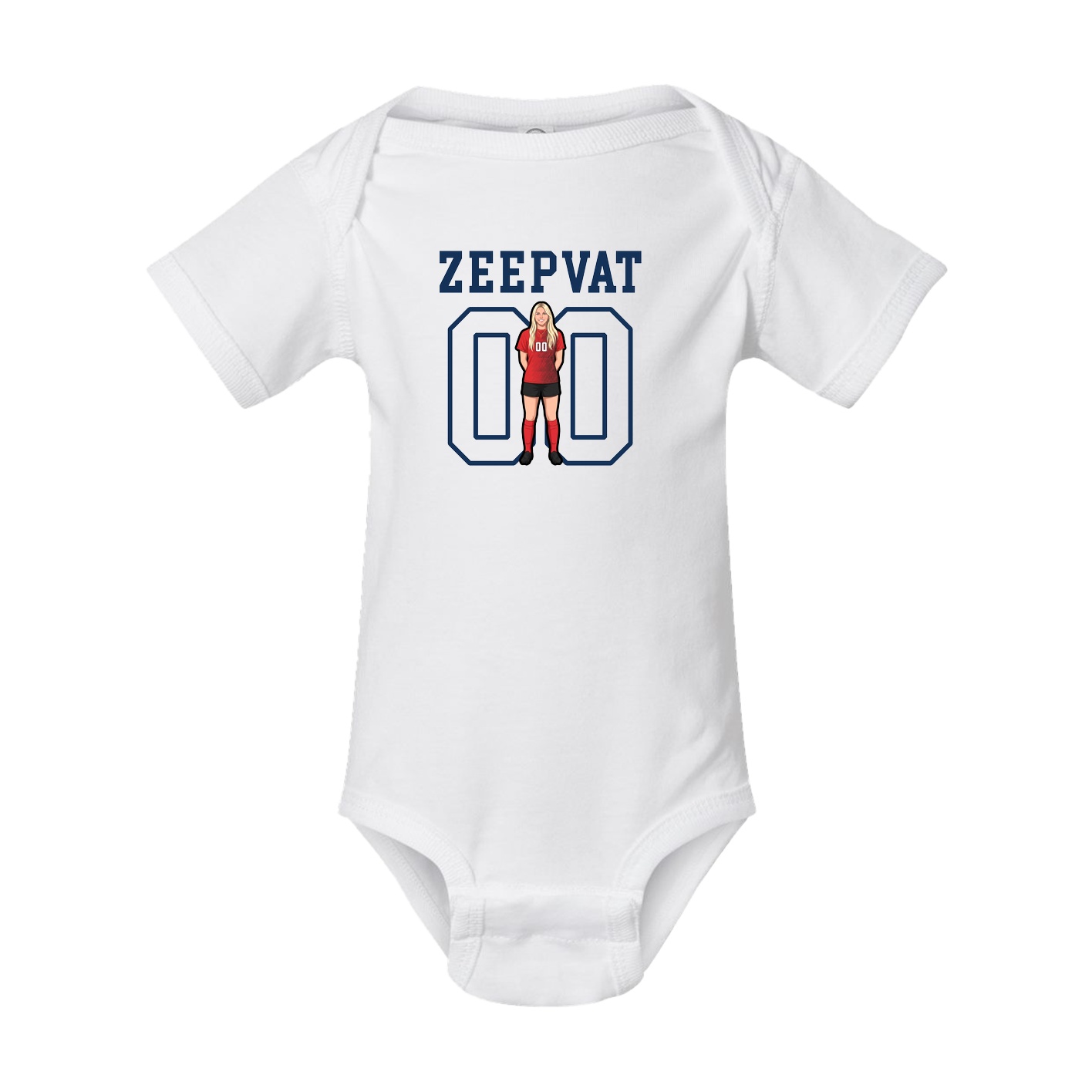 Baby Onesie — Shirsey in White