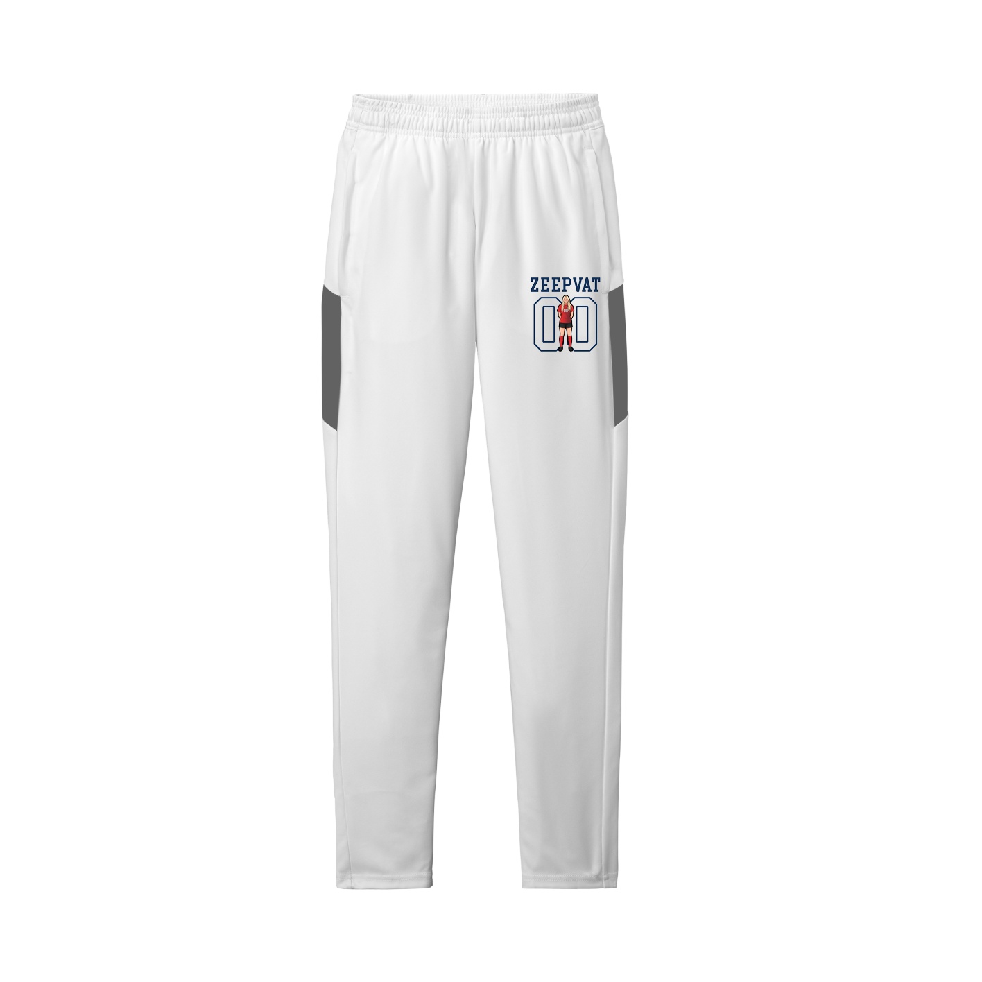 Team Travel Pant — Shirsey in White/Grey