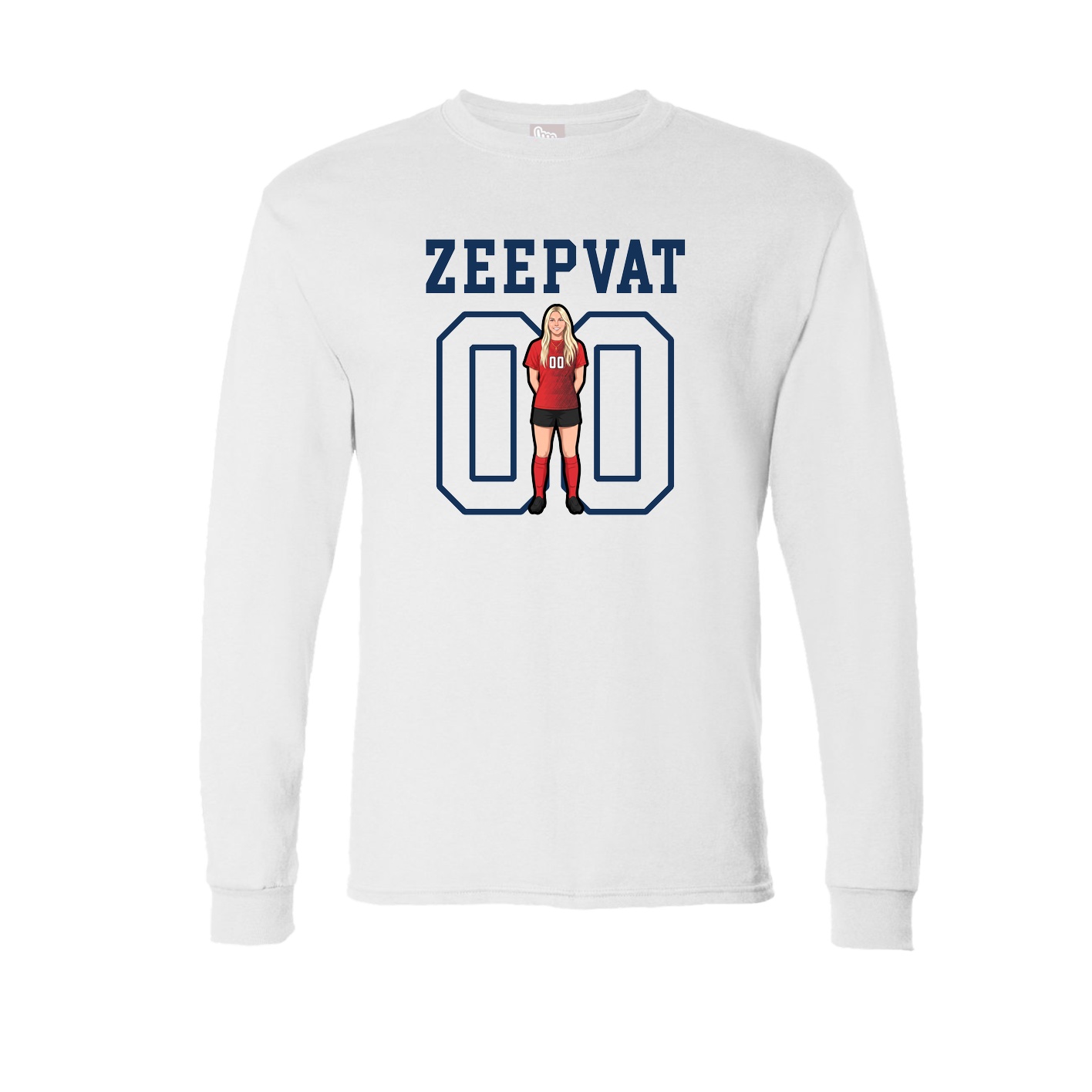 Long Sleeve Tee — Shirsey in White