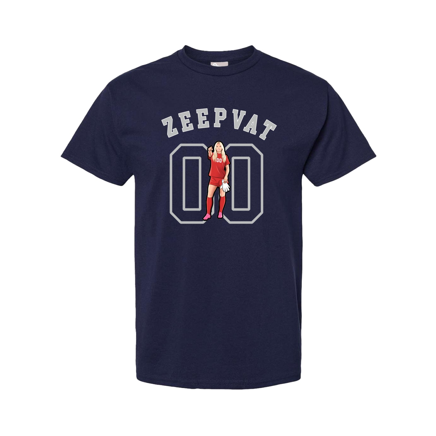Youth Tee — Shirsey Arch in Navy