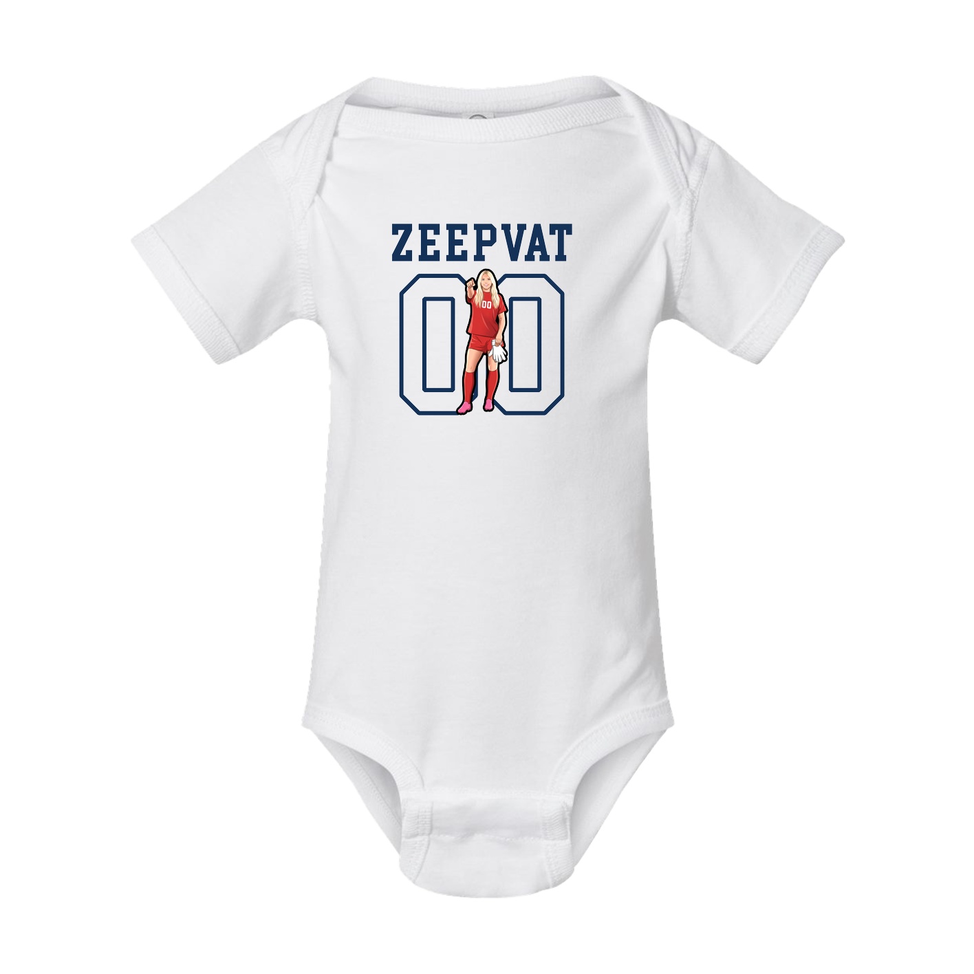 Baby Onesie — Shirsey in White
