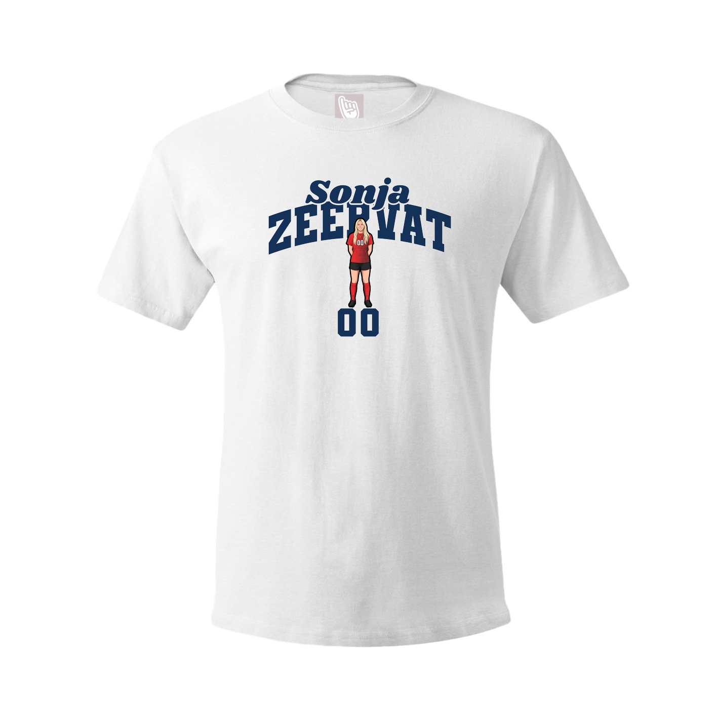 Tee — Signature Arch in White