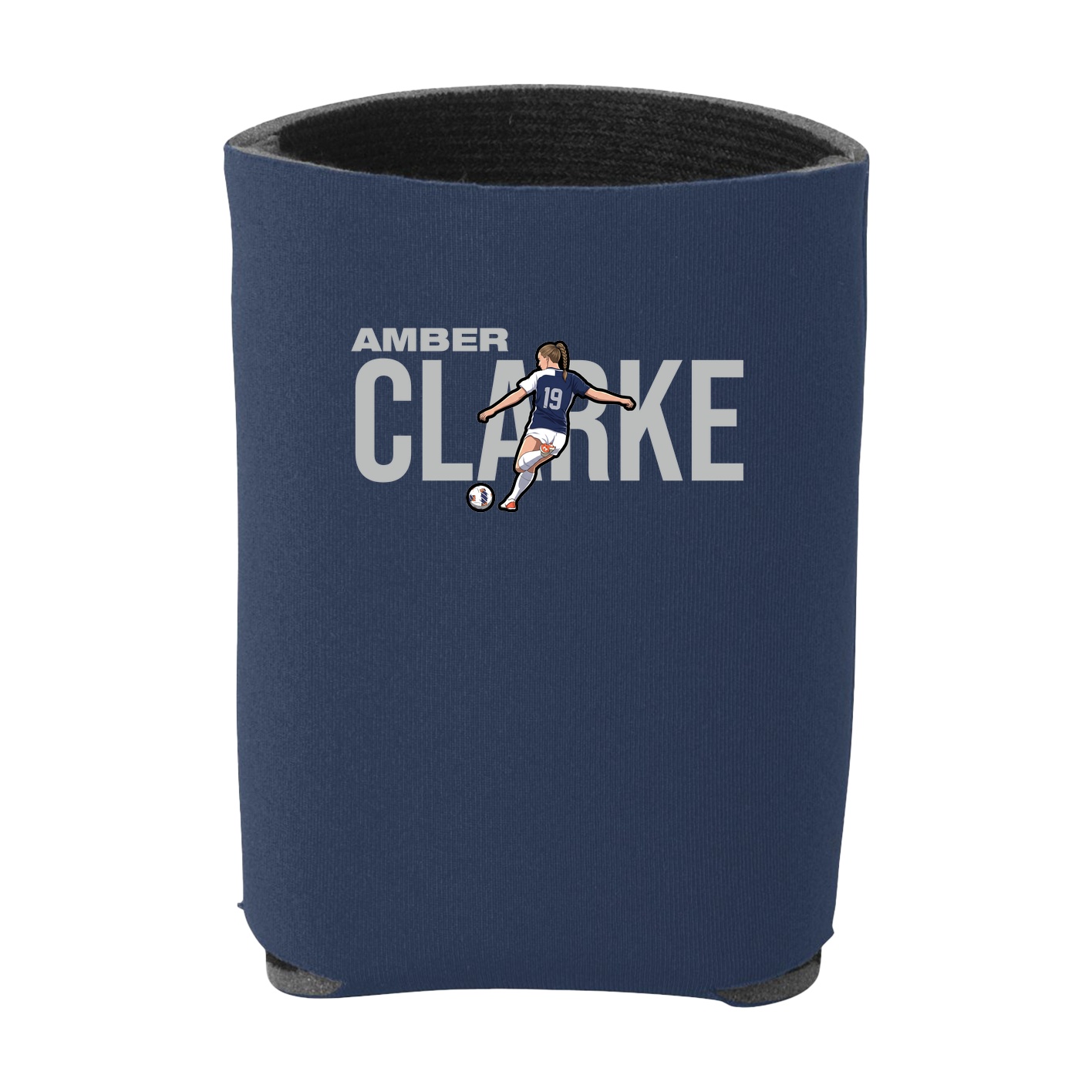 Can Holder — Player Name in Navy