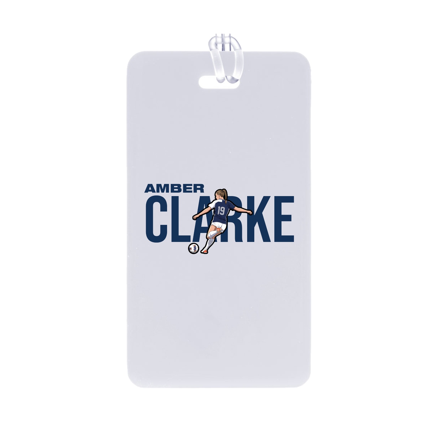 Bag Tag — Player Name in Classic