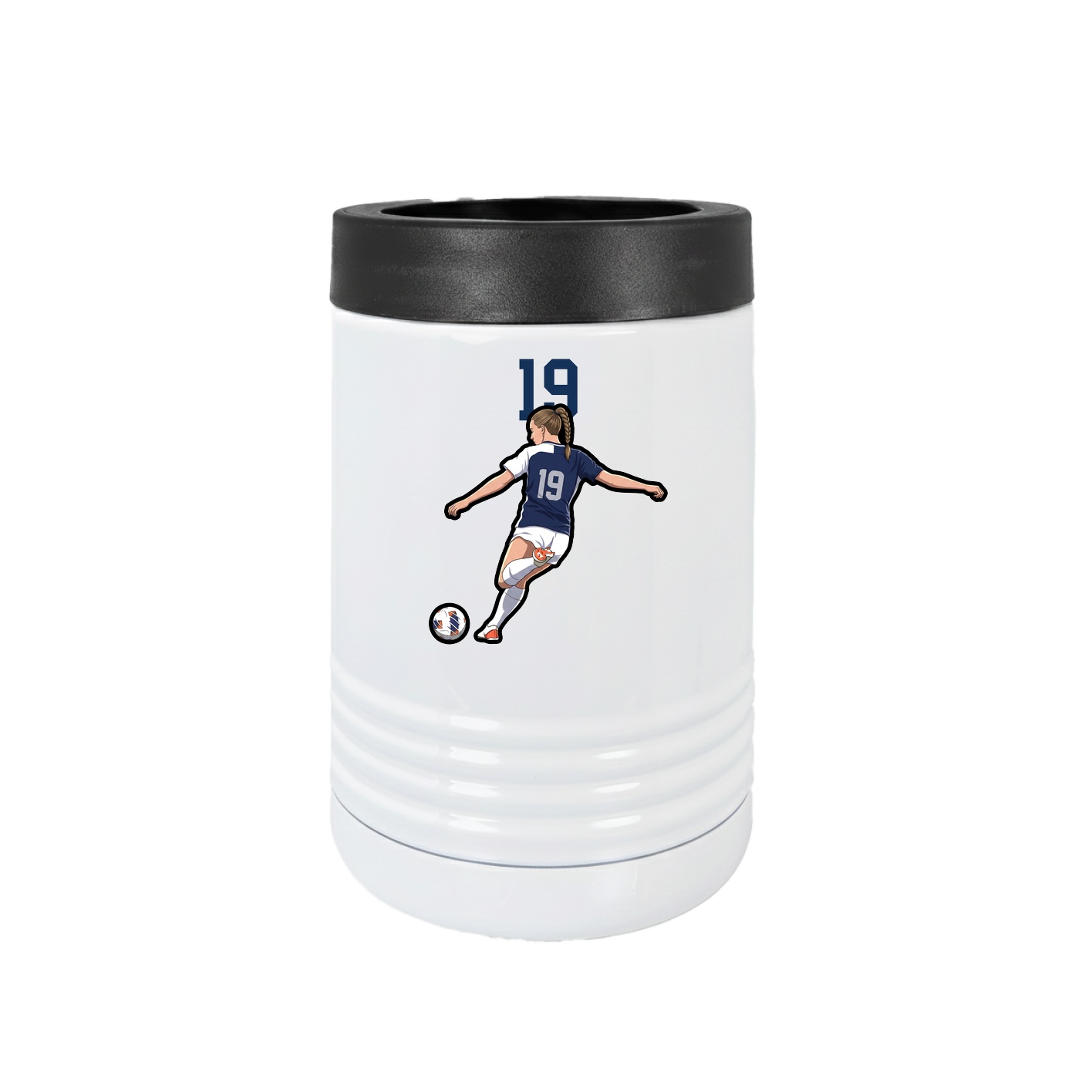 Beverage Holder — Number Top in White