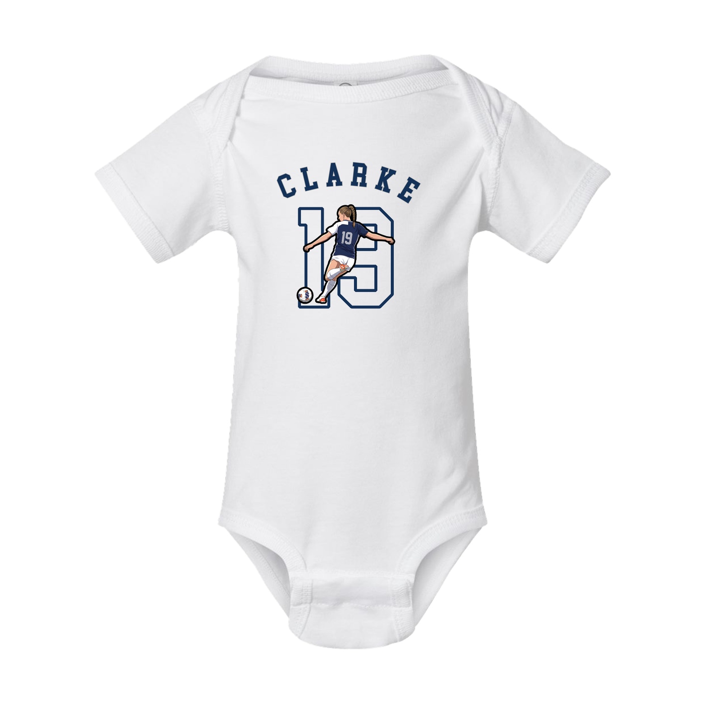 Baby Onesie — Shirsey Arch in White