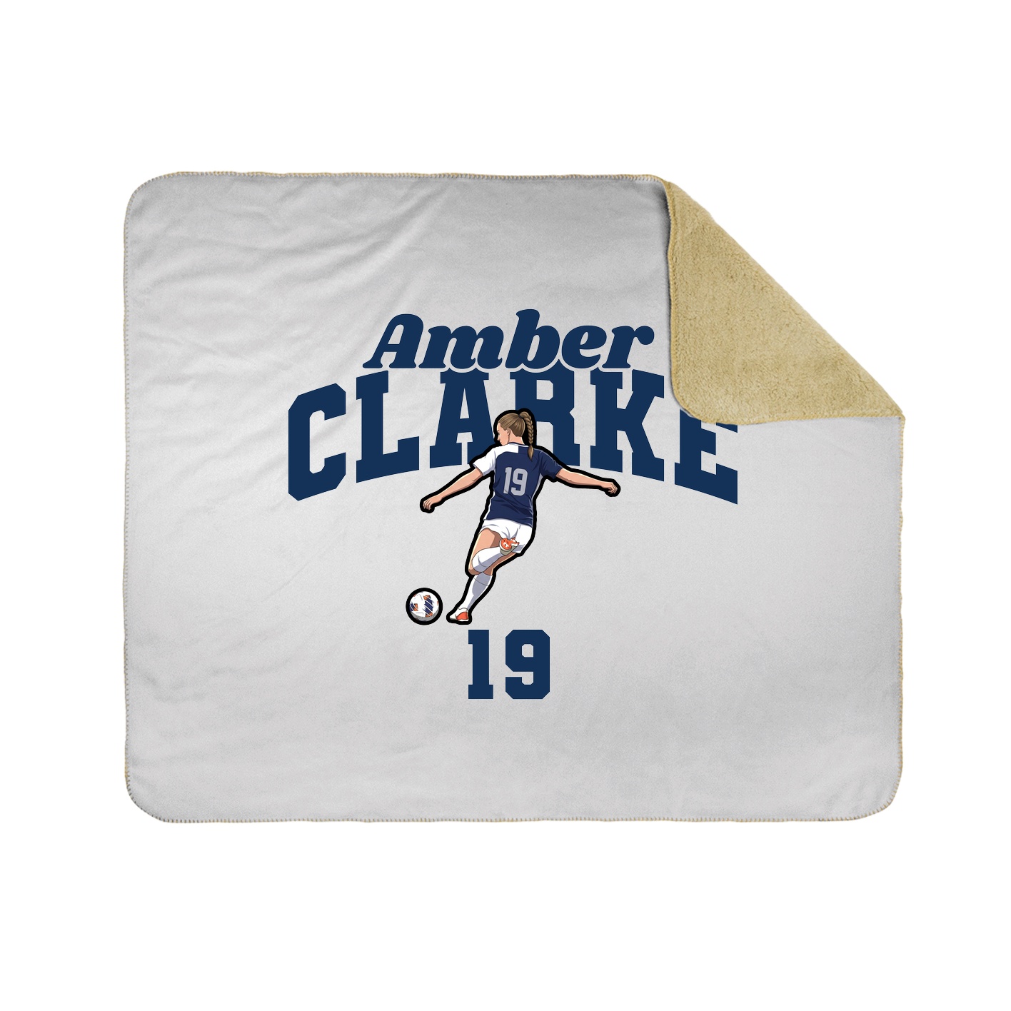 Throw Blanket — Signature Arch in White