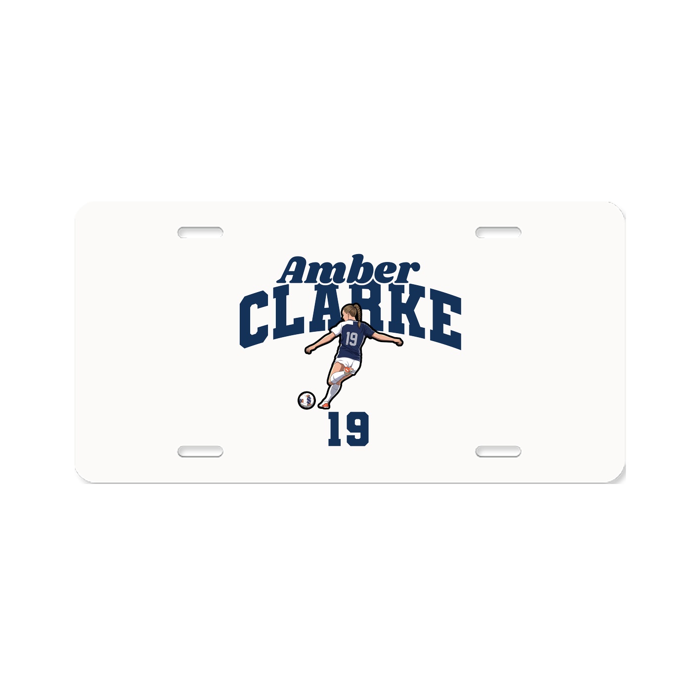 License Plate — Signature Arch in Classic