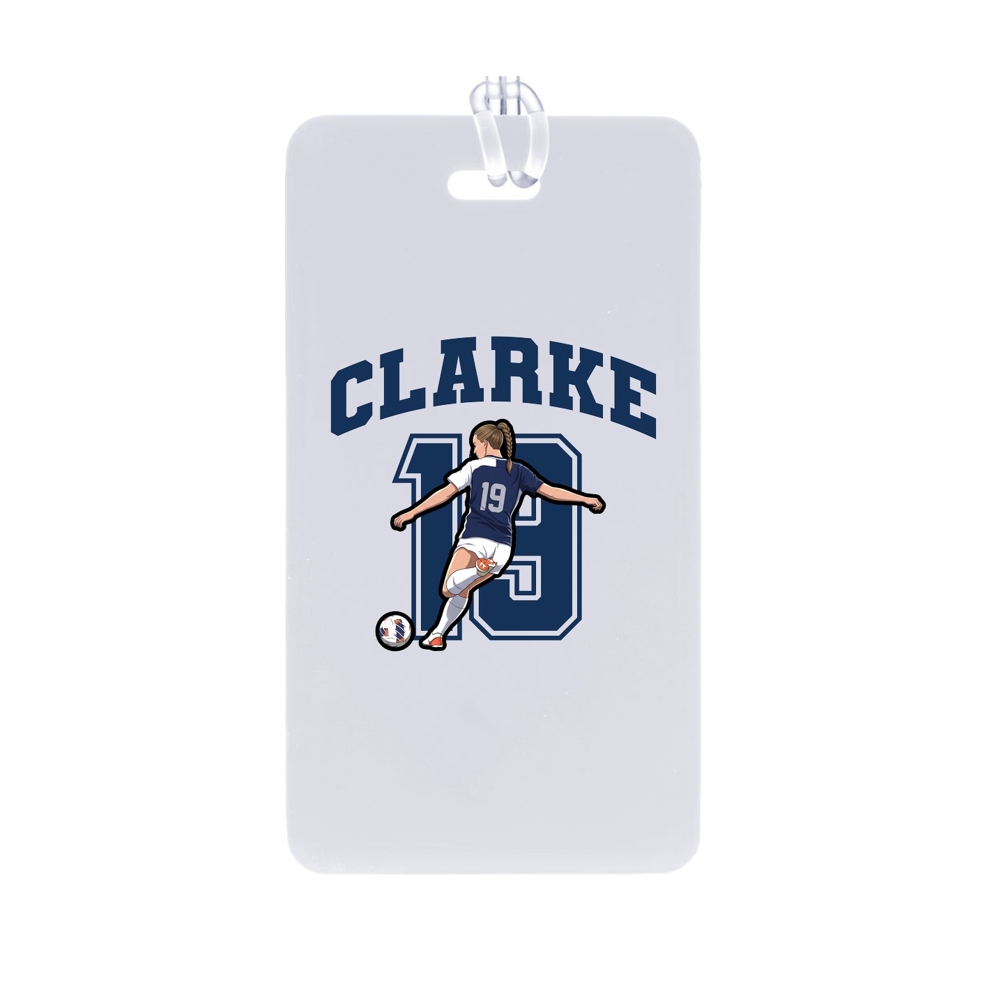 Bag Tag — Number in Classic