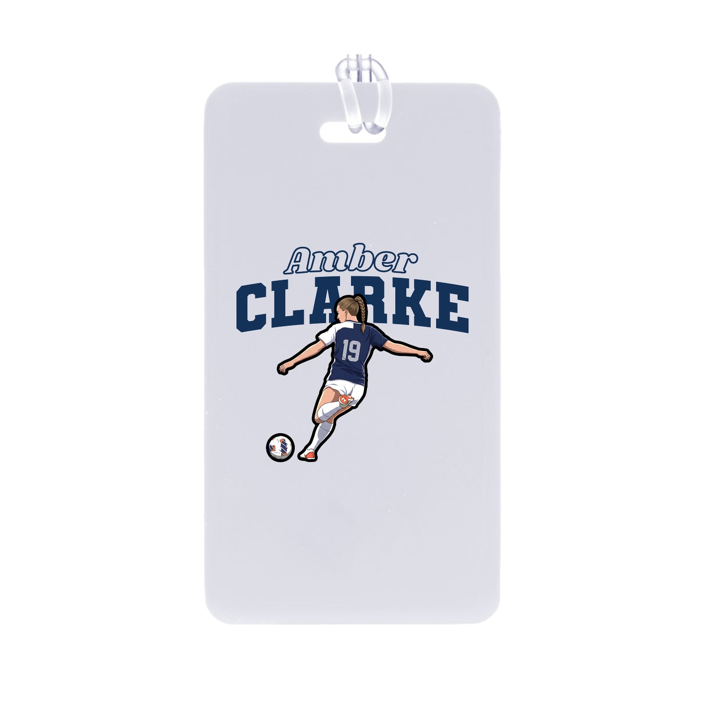 Bag Tag — Name Arch in Classic