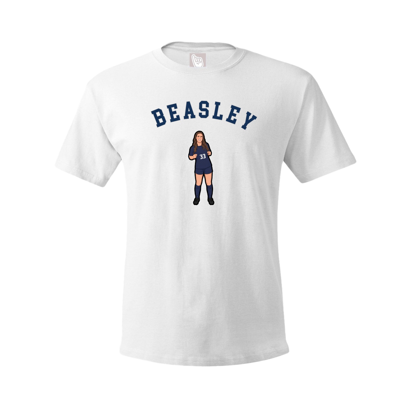 Tee — Shirsey Arch in White
