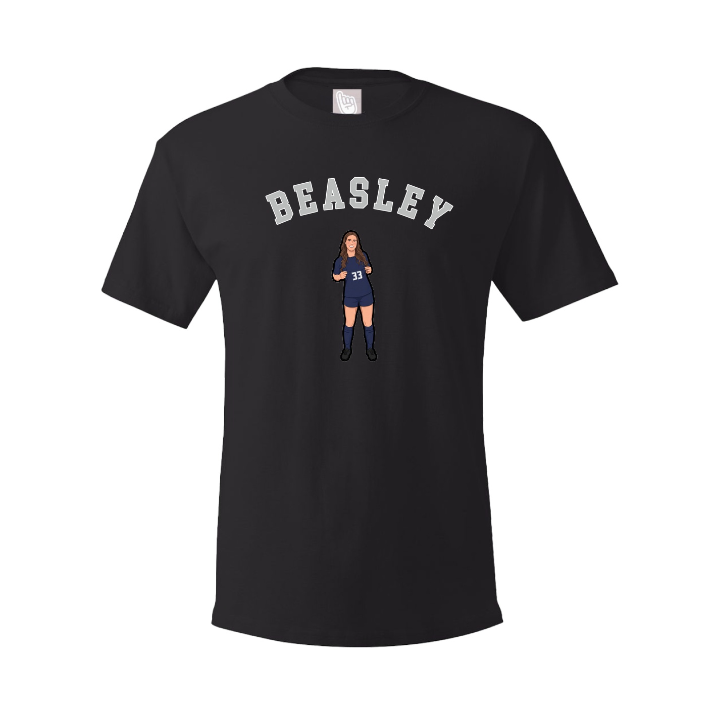 Youth Tee — Shirsey Arch in Black