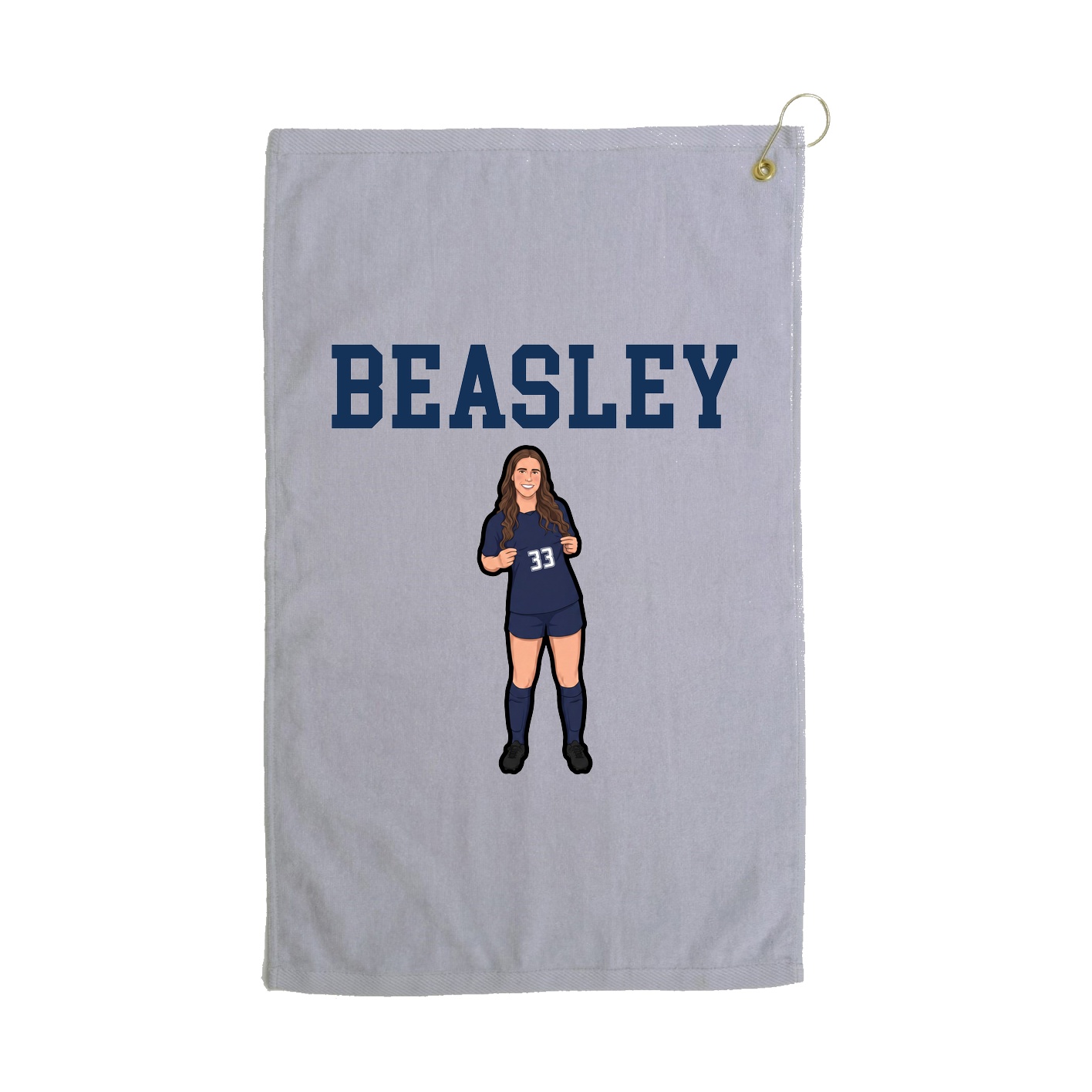 Golf Towel — Shirsey in Grey